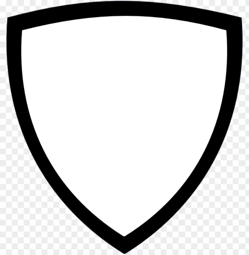 Download Free png shield outline png PNG image with.