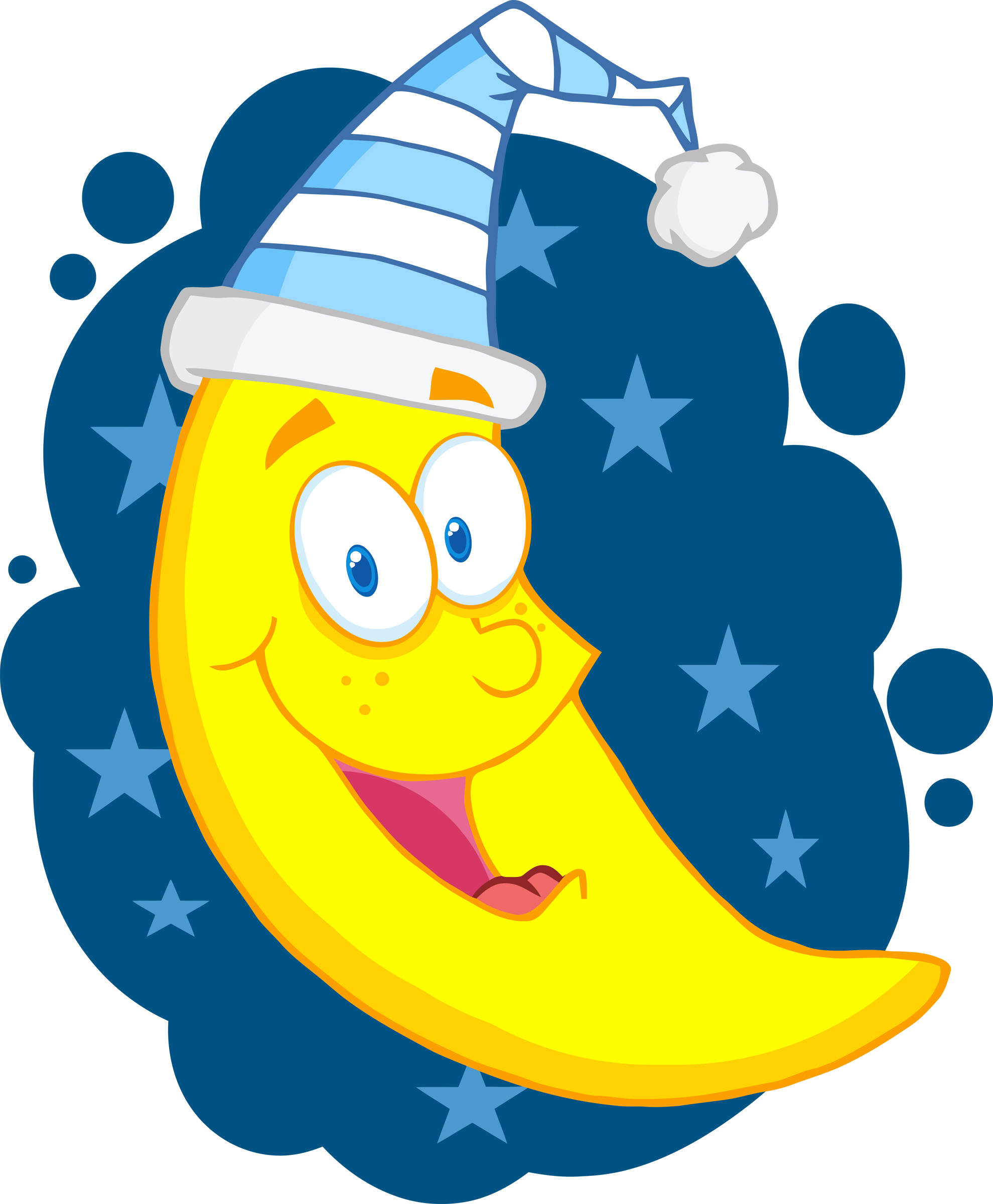 Moon Clipart For Kids.