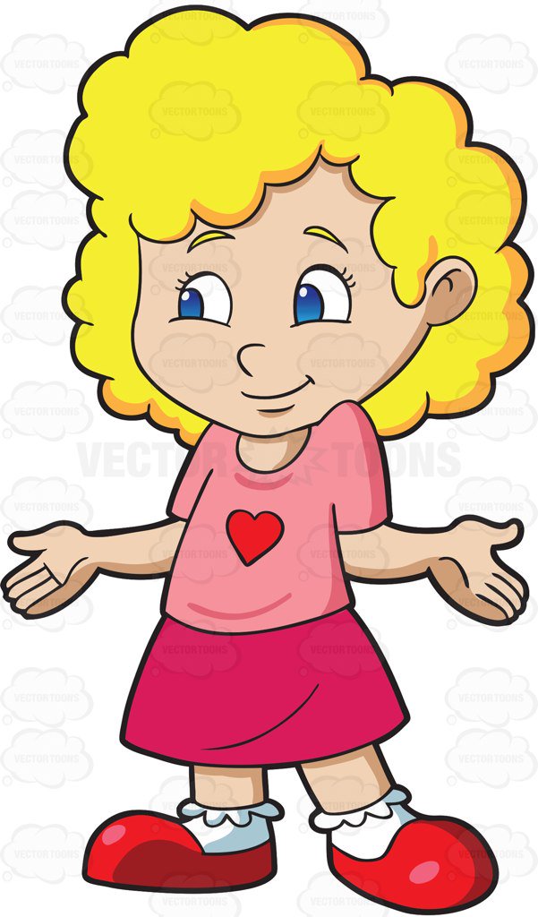 Curly Hair Clipart.