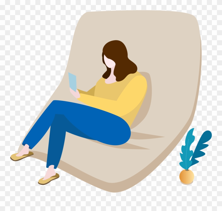 Sofa Home Character Warm Png And Vector Image.