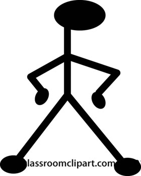 Stick Figure Silhouette Clip Art (61+).