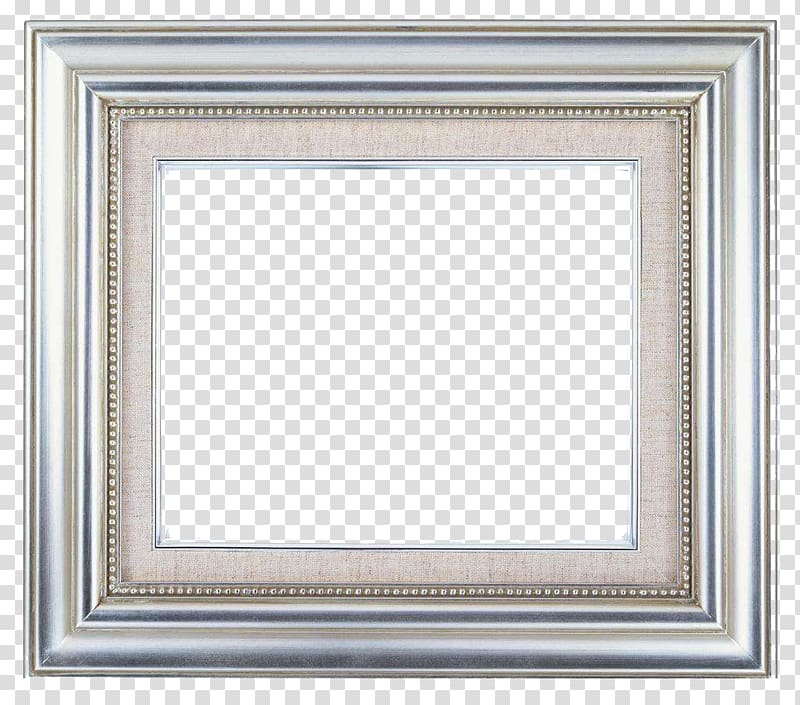 Square gray frame, frame Metal Decorative arts Big, The.