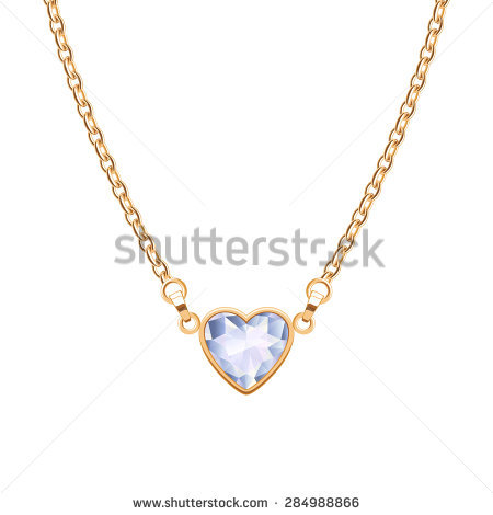 Necklace Chain Stock Images, Royalty.