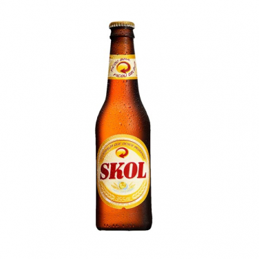 Cerveja Lager Pilsen SKOL Long Neck 355ml.