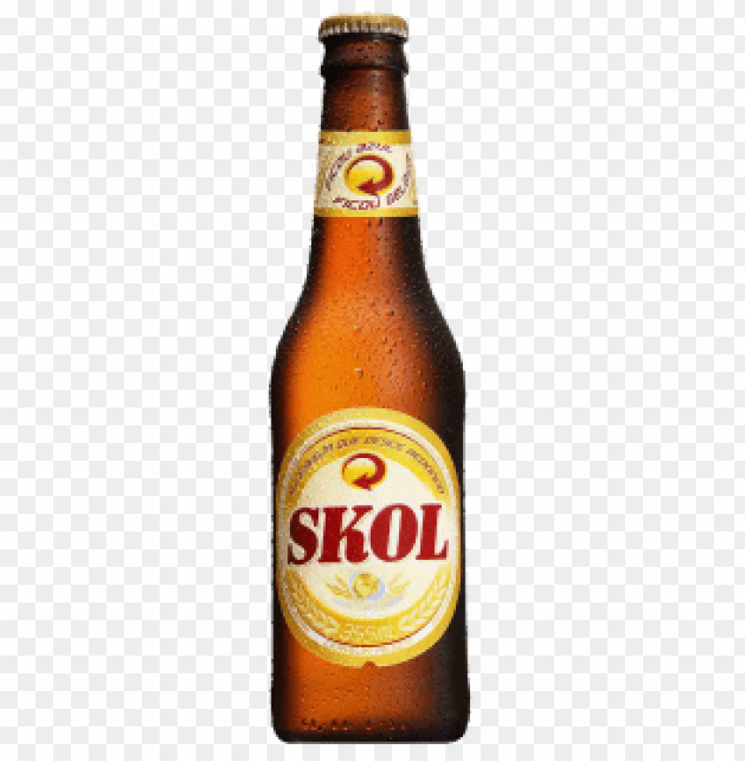 garrafa de skol PNG image with transparent background.