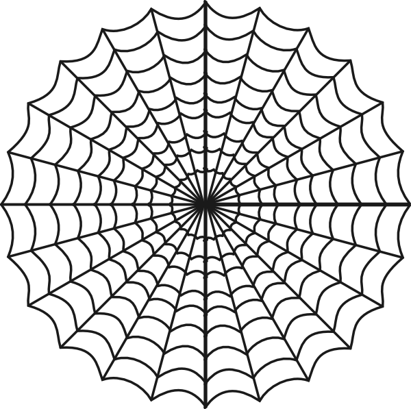 Spiderman Clipart Black And White.