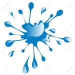 Water Spray Vector.