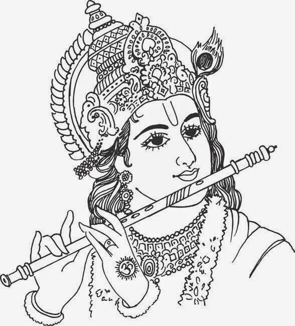 Sri krishna clipart.