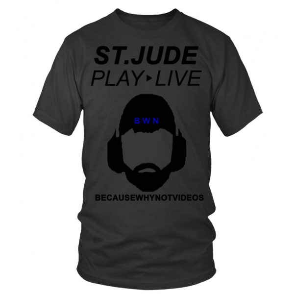 BWNV ST JUDE PLAY LIVE CHARITY SHIRT T S.