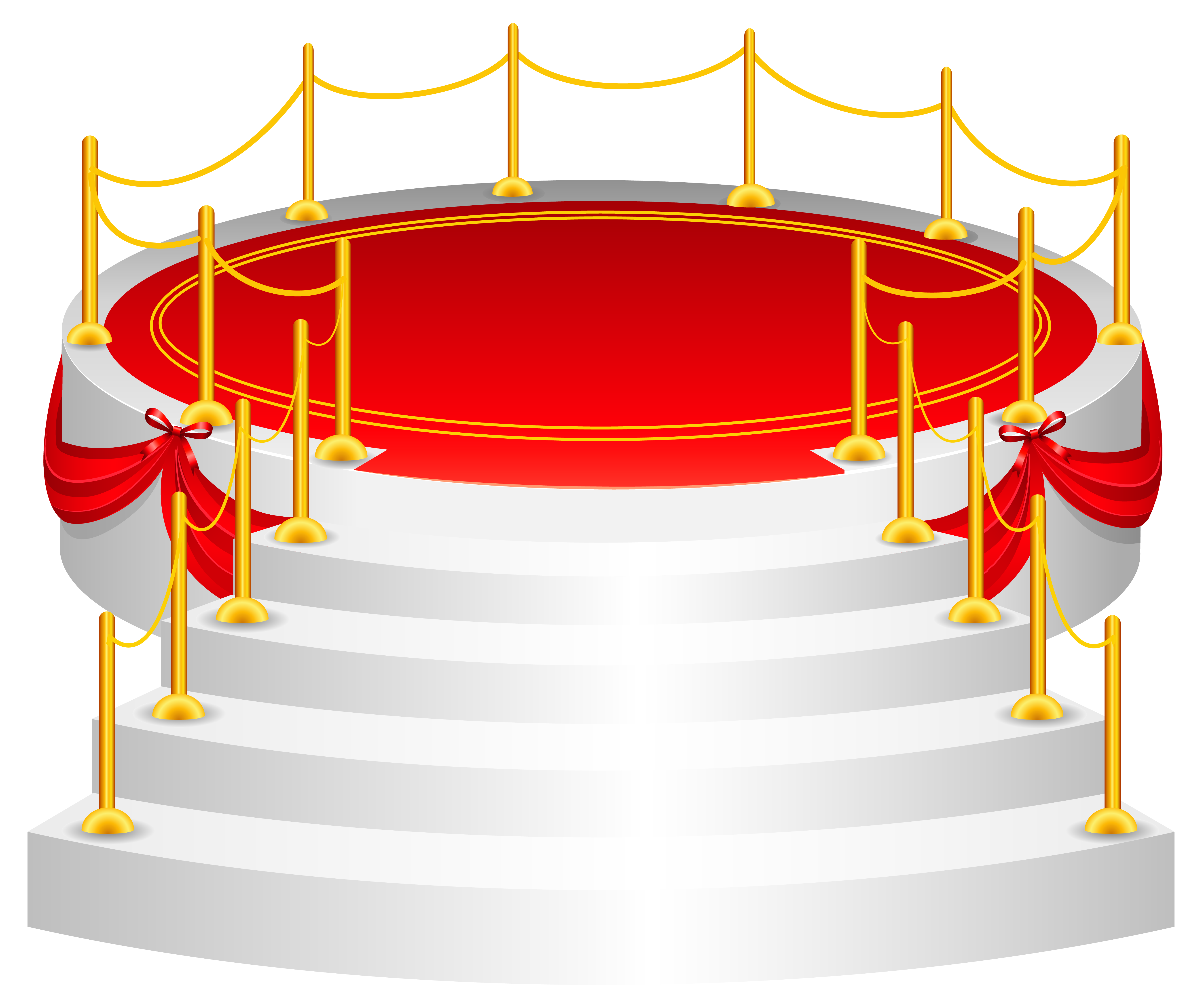 Stage PNG Clip Art Image.