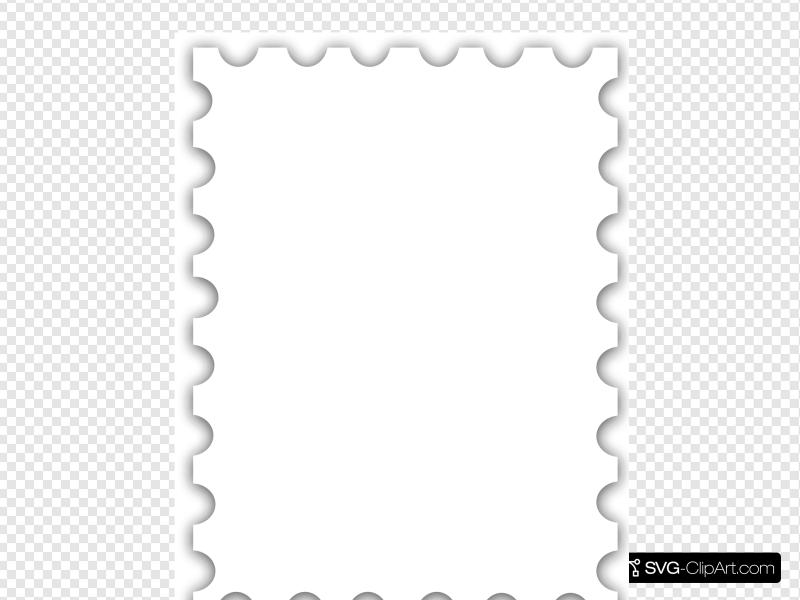 Blank Postage Stamp Template Dedicated To Susi Tekunan By.