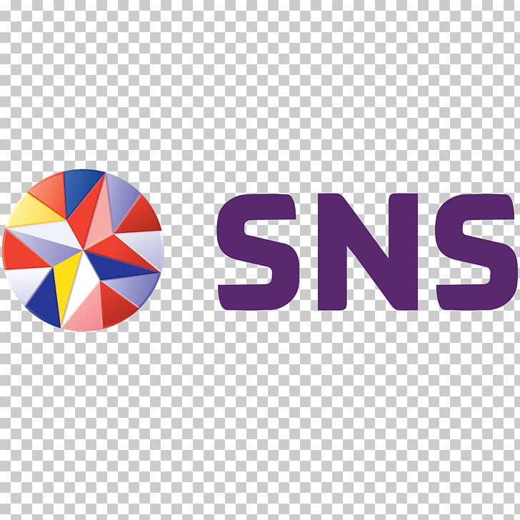 SNS Bank Logo, SNS logo art PNG clipart.