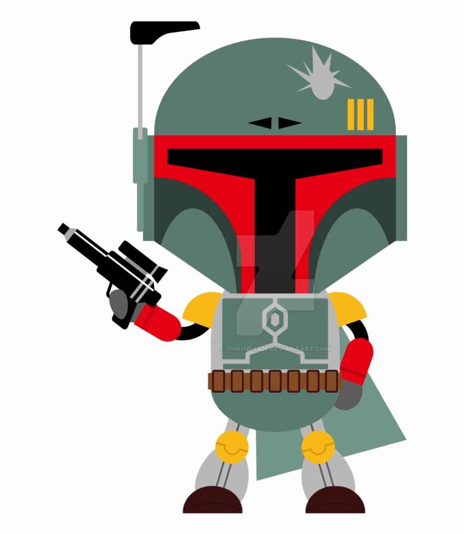 Boba Star Wars Baby Clip Art Png.