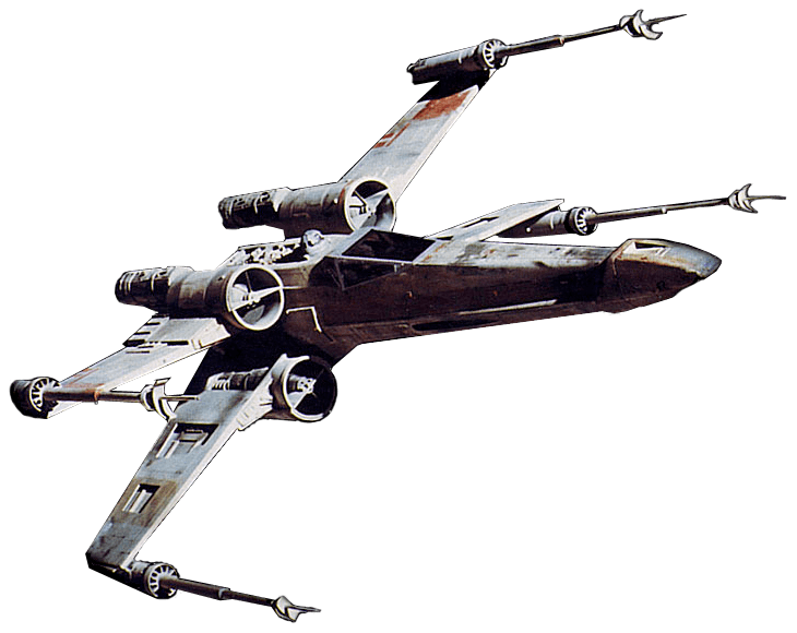 Star Wars Spaceship transparent PNG.