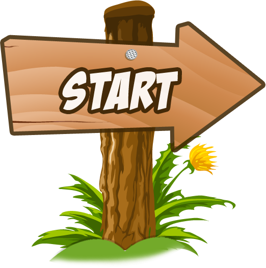 Start Arrow free clipart.