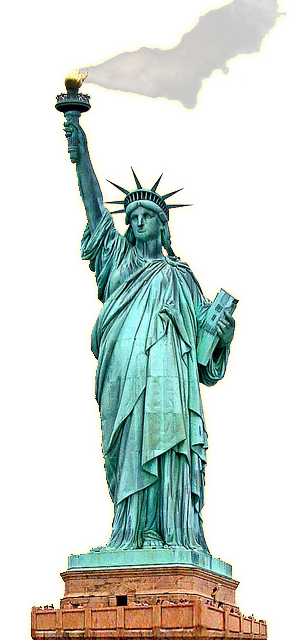 Statue of liberty free to use clip art.