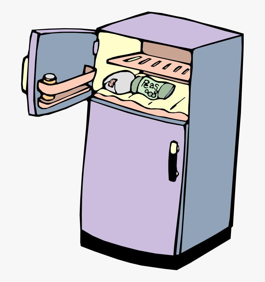 Stinky Refrigerator Clip Art.