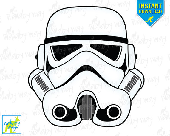 Star Wars Stormtrooper Clipart.