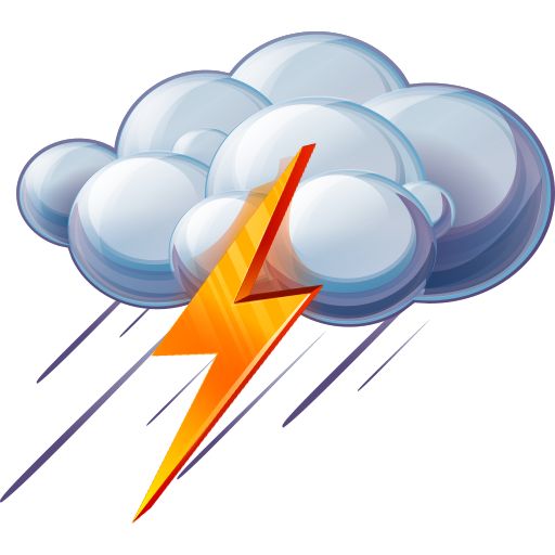 Storm cloud clipart clipart.