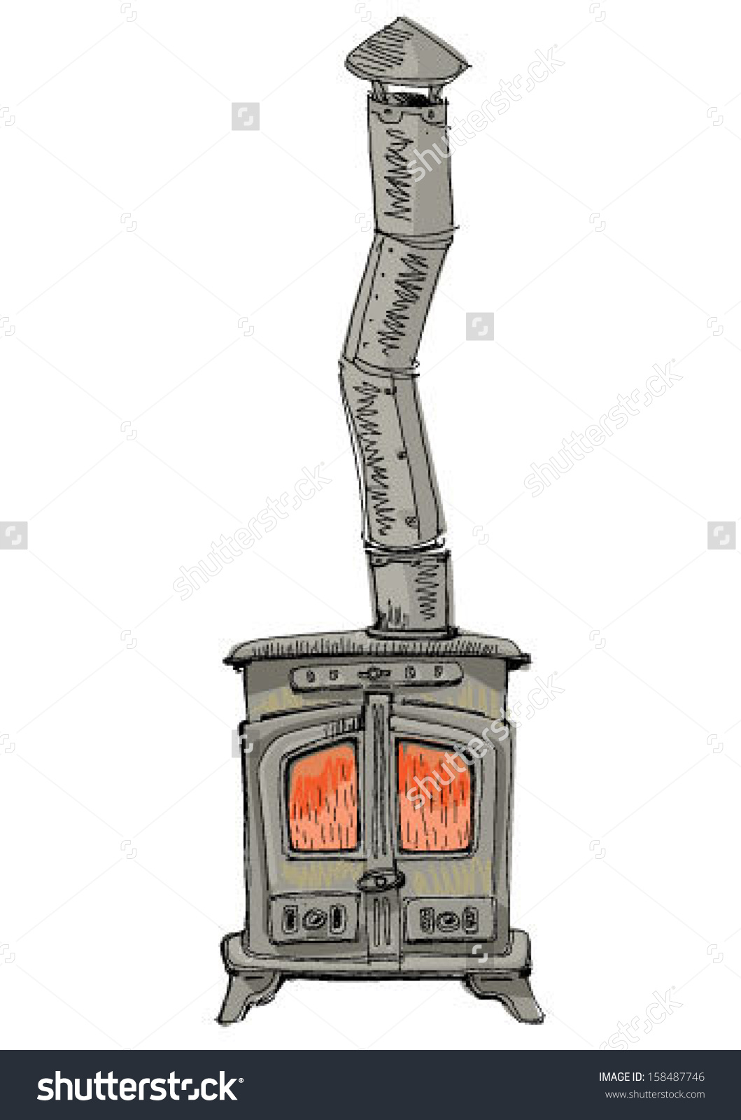 Stove Pipe Clipart (17+).