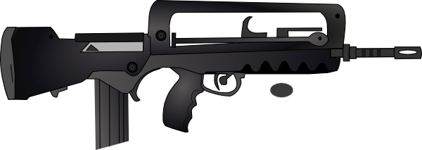 Famas Gun Clip Art at Clker.com.