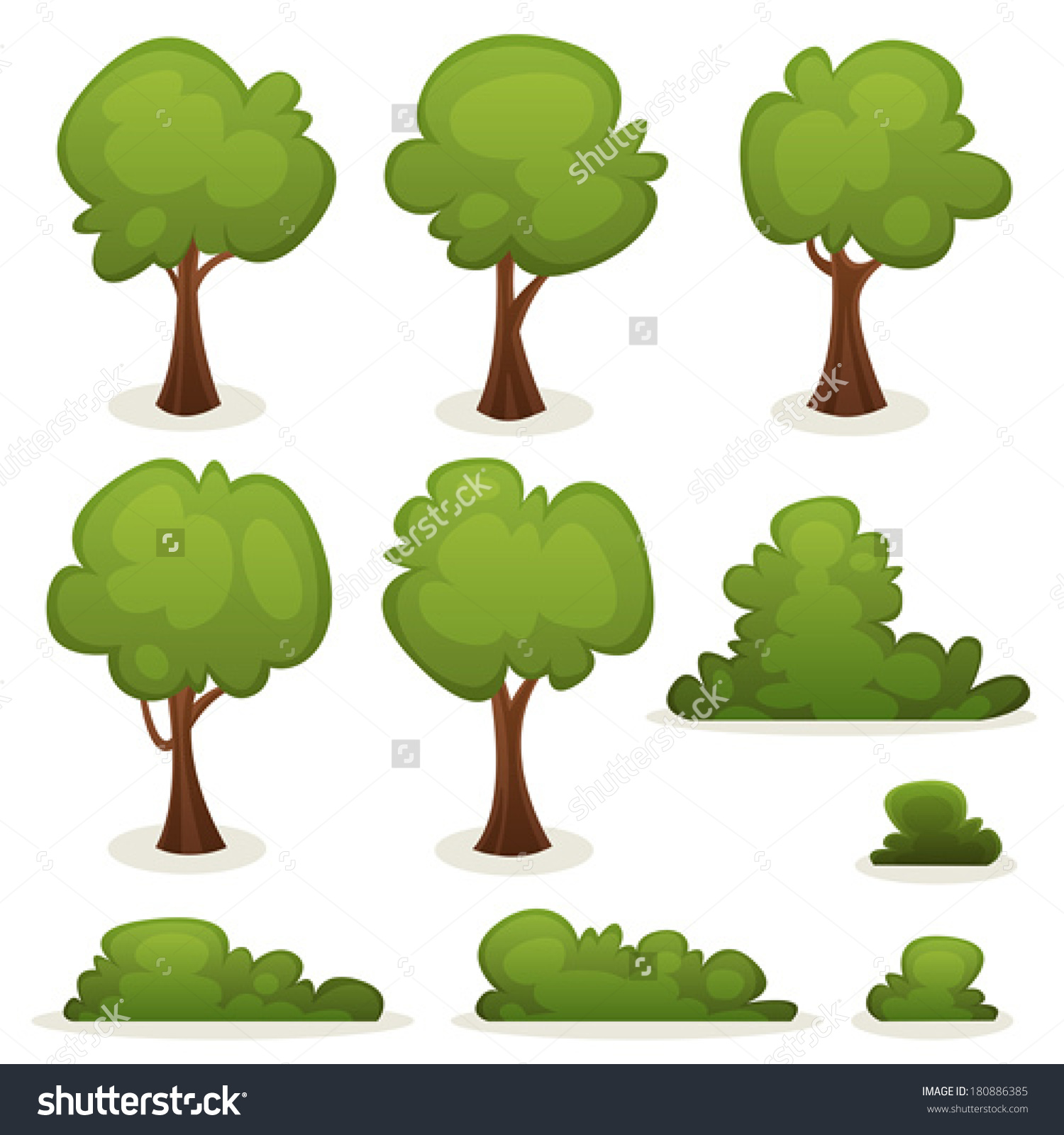 Showing post & media for Cartoon bushes and trees.