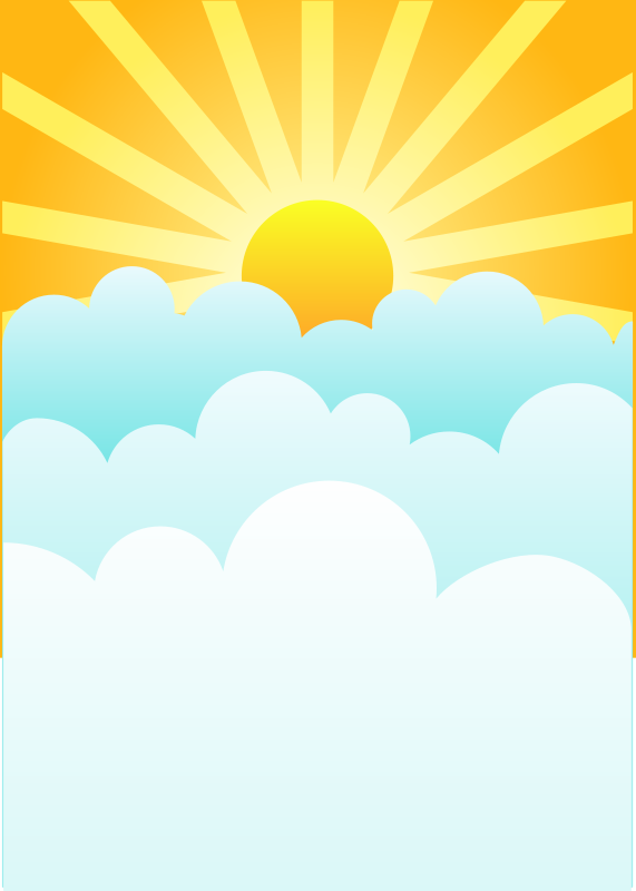 Free Clipart: Rising Sun.