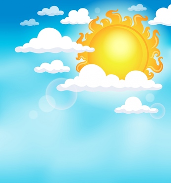 Sky And Sun Clipart.