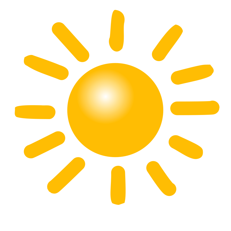 Sun Clipart, Sunlight Free Clipart.