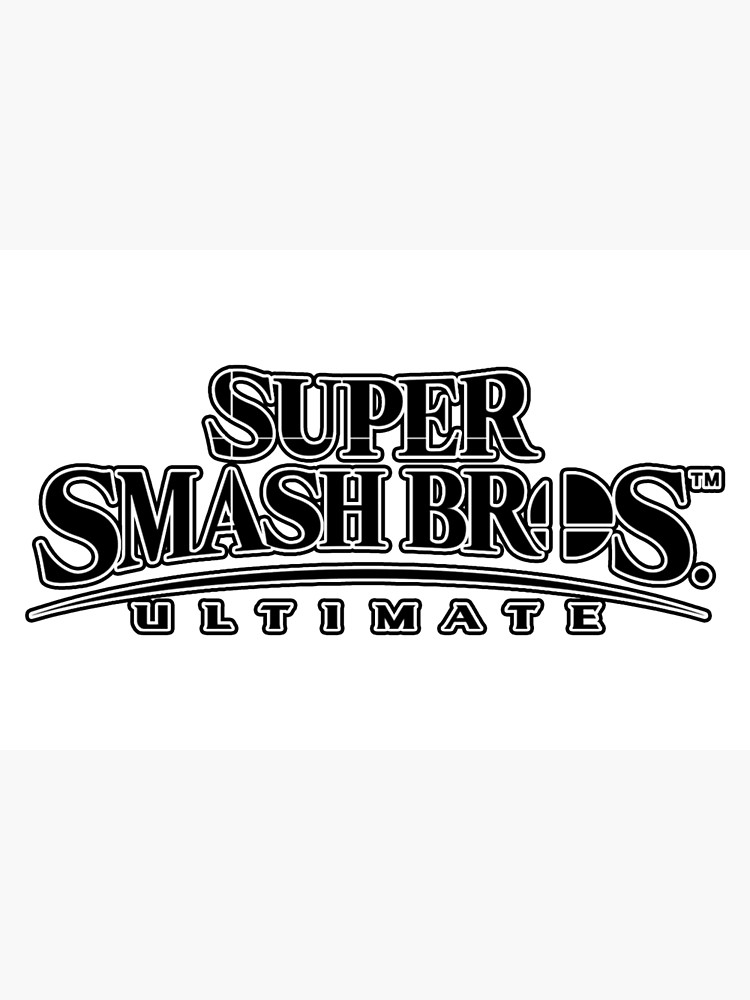 Super Smash Bros. Ultimate Official Logo.