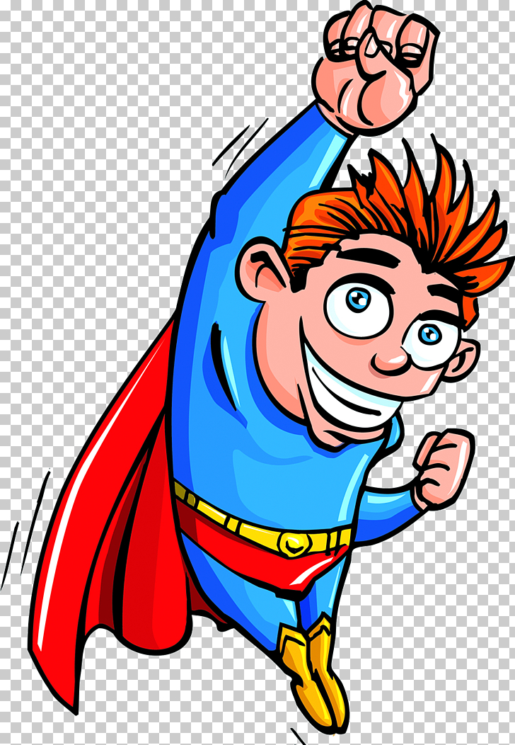 Clark Kent Superboy Superhero Cartoon, Superman comics PNG.