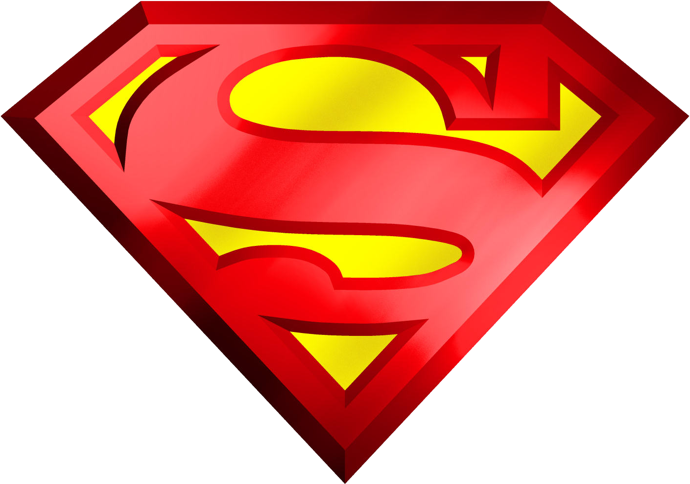 Superman Logo PNG Image.