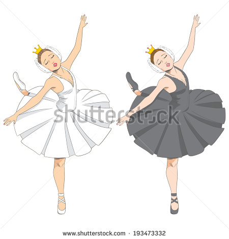 Clipart swan lake.