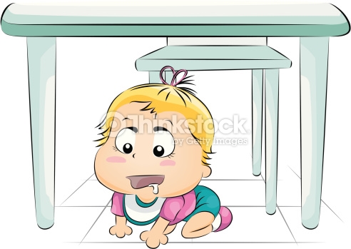 Under The Table Clipart.