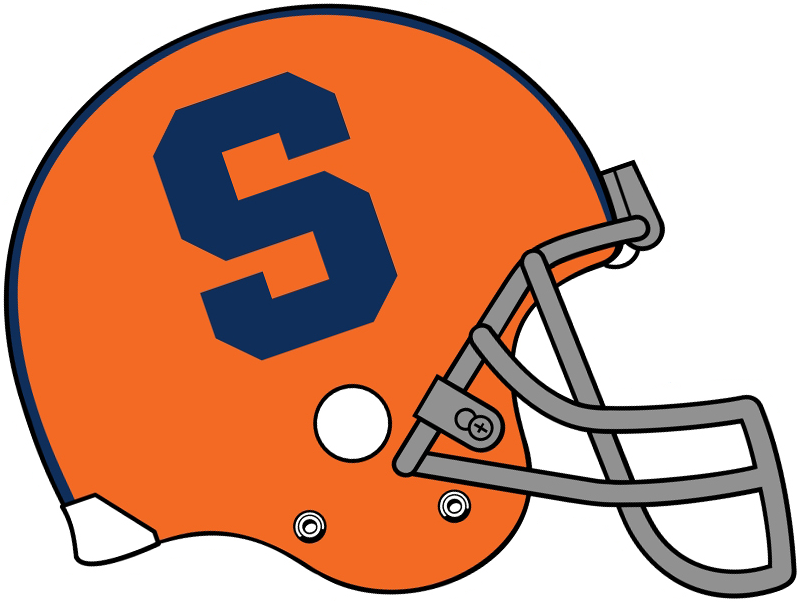 Syracuse Orange Helmet.