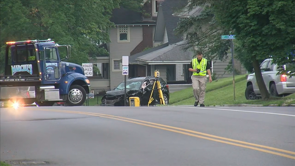 3 hospitalized after police chase ends in crash in Middletown.