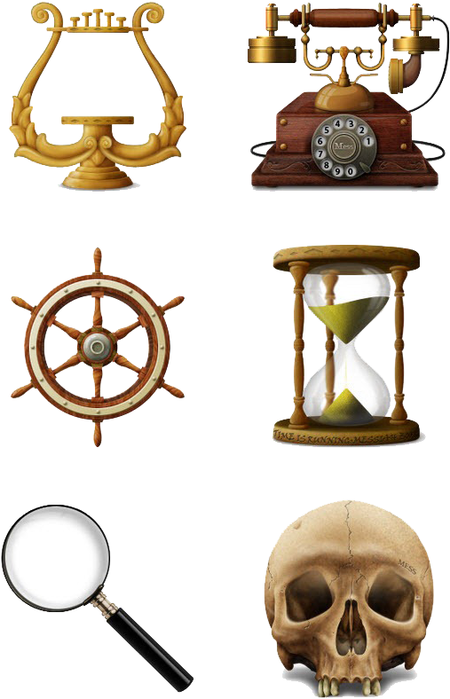 Download Vintage Objects Png Image Background.