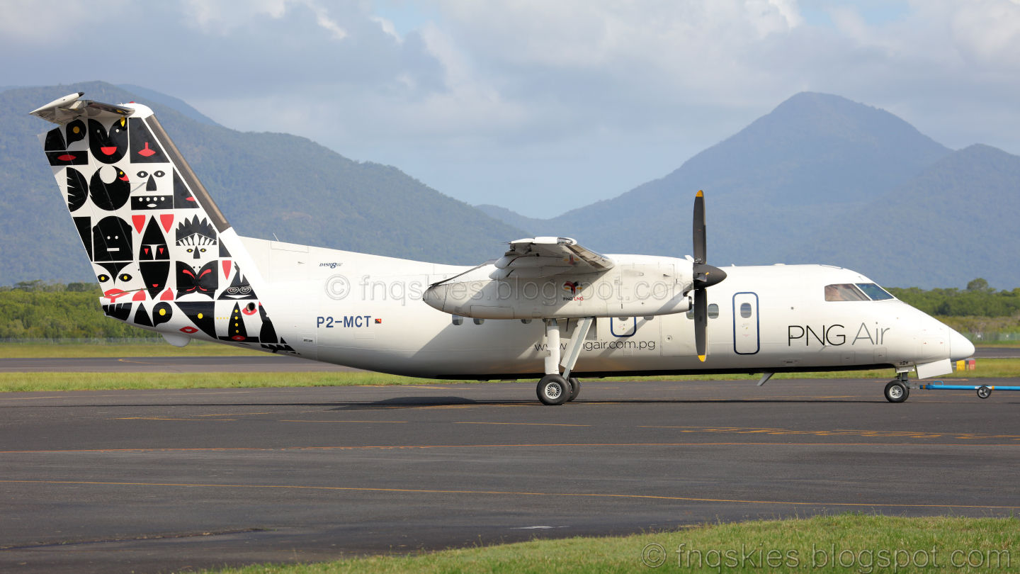 Far North Queensland Skies: PNG Air Dash 8 /100 P2.