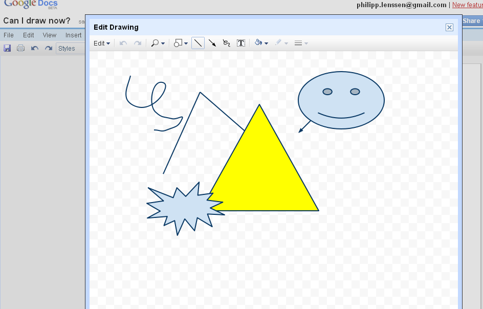 Google Docs Gets a Drawing Program.