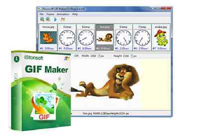 iStonsoft GIF Maker, Create animated gif from JPG/JPEG, BMP.