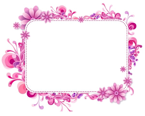 Download Free png Girly Border PNG Photos.