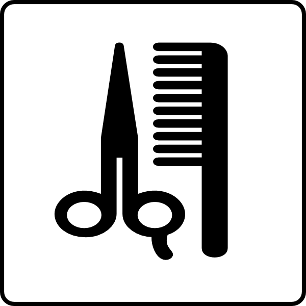 Hotel Icon Hair Salon Clip Art at Clker.com.