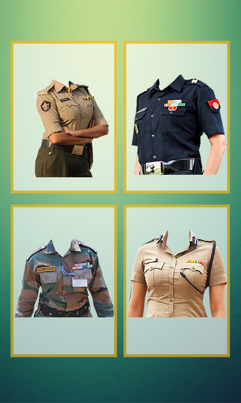 Indian Army Photo Uniform Editor.