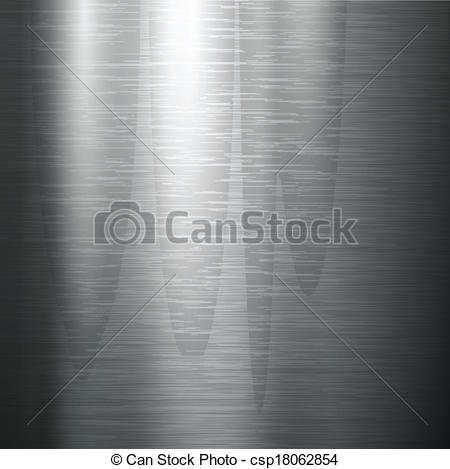 Clipart Vector of polished metal texture..