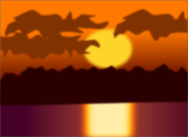 Sunset Clip Art at Clker.com.