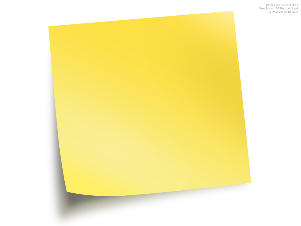 Post It Notes Clipart.