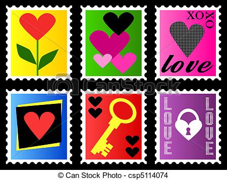 Postage Stamp Clipart Free.