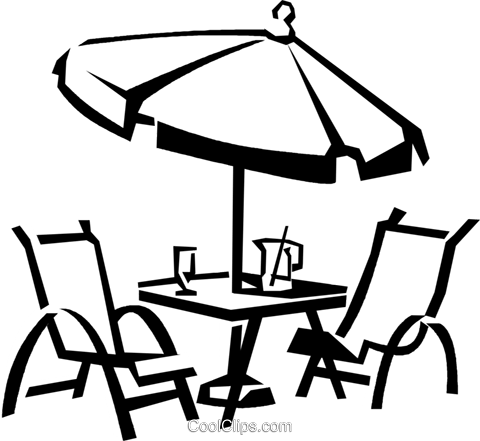 Patio Furniture Vektor Clipart Bild Vc0381 #206813.