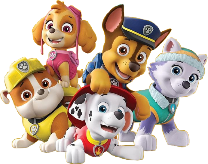 Paw Patrol All Character Png Kids 3.