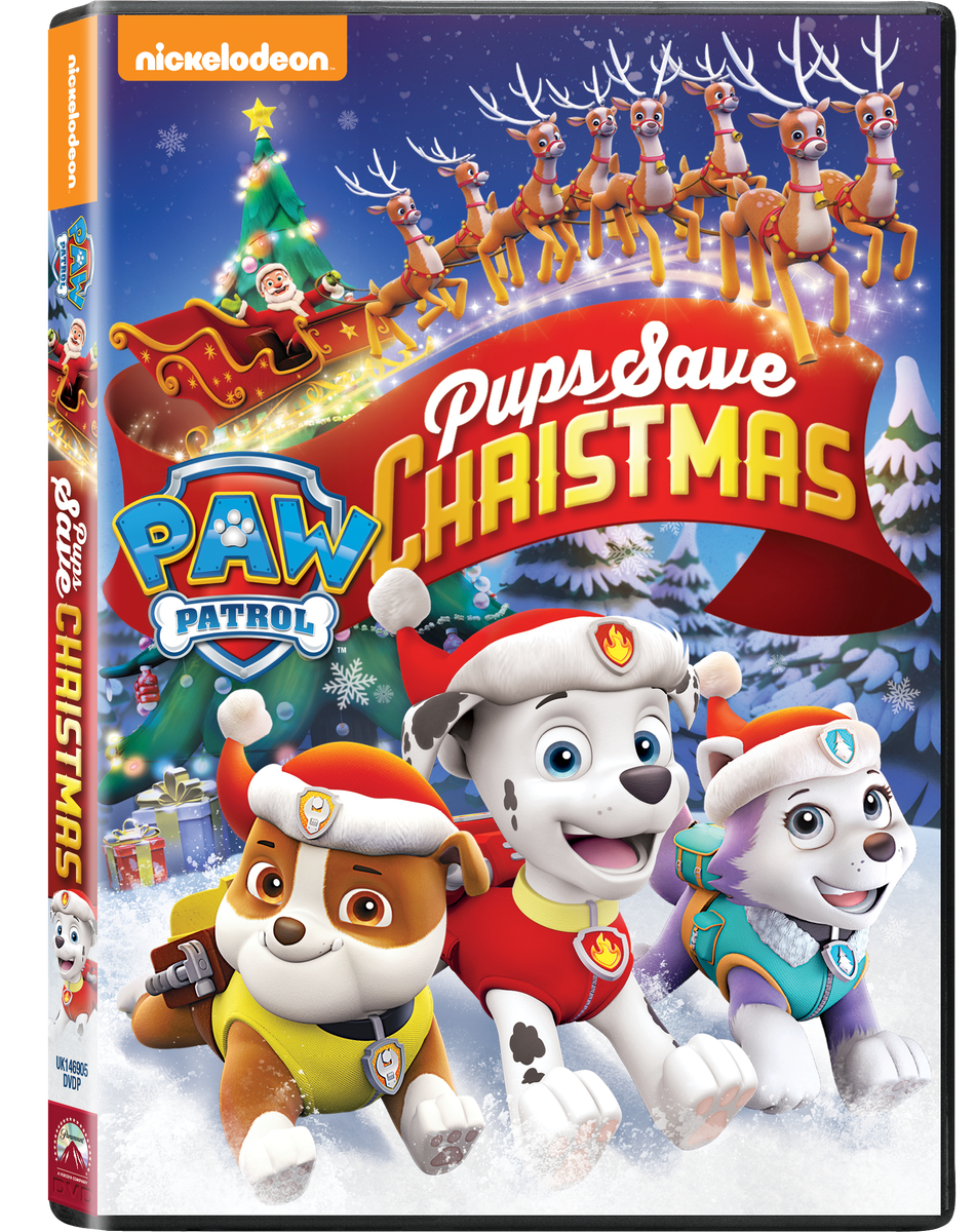 Paw Patrol: Pups Save Christmas (DVD).